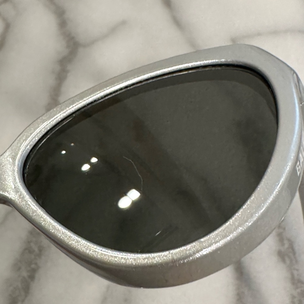 Balenciaga Metallic Silver BB0149S Cat Eye Unisex Sunglasses - Picture 9 of 9